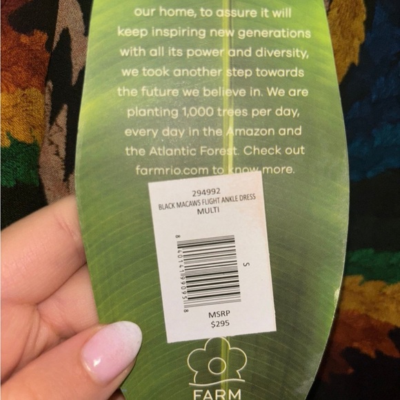 FARM Rio Multicolor Midi Dress - Picture 5 of 5